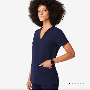 FIGS scrub top, Navy